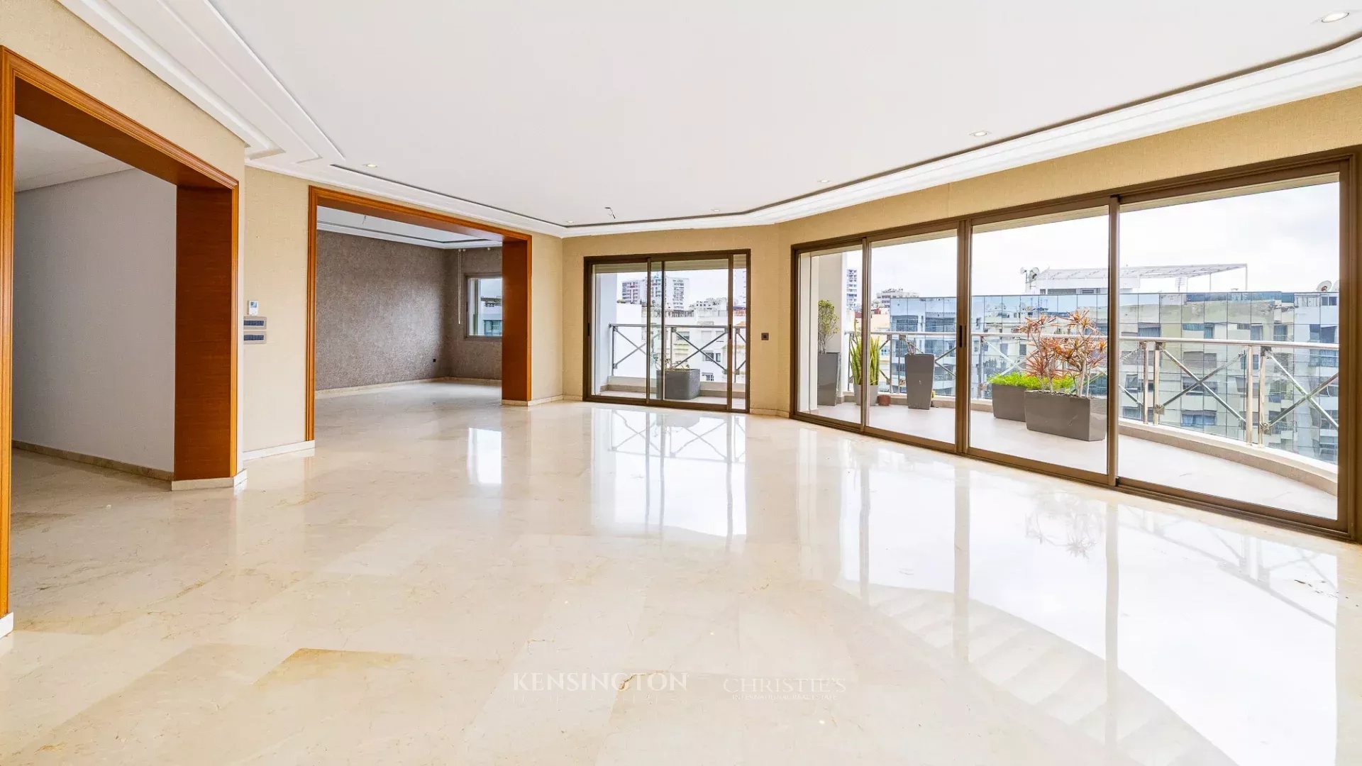 Exceptional Apartment With Private Terraces — El Massira Al Khadra, Casablanca in Casablanca, Morocco