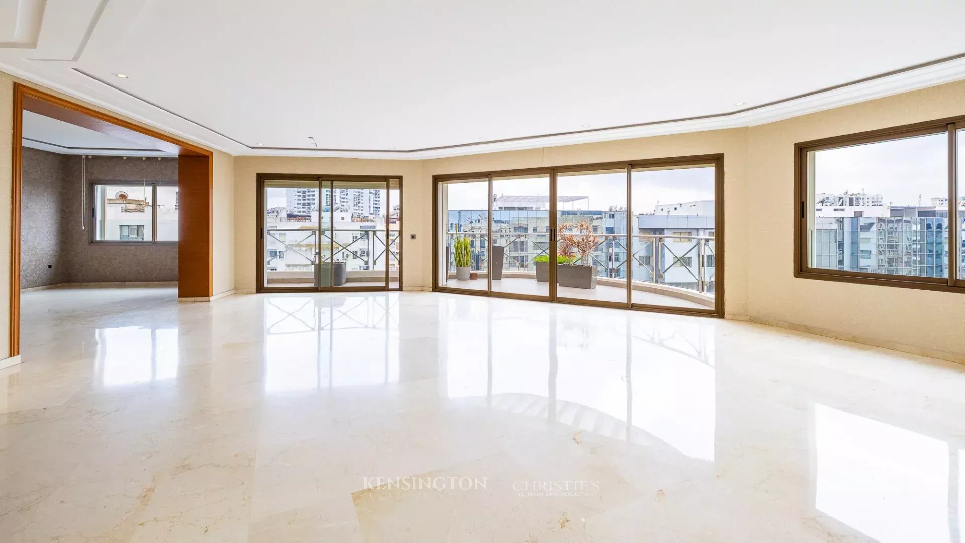 Exceptional Apartment With Private Terraces — El Massira Al Khadra, Casablanca in Casablanca, Morocco