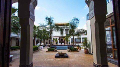 Historic Palace In Fez Medina in Fez, Morocco
