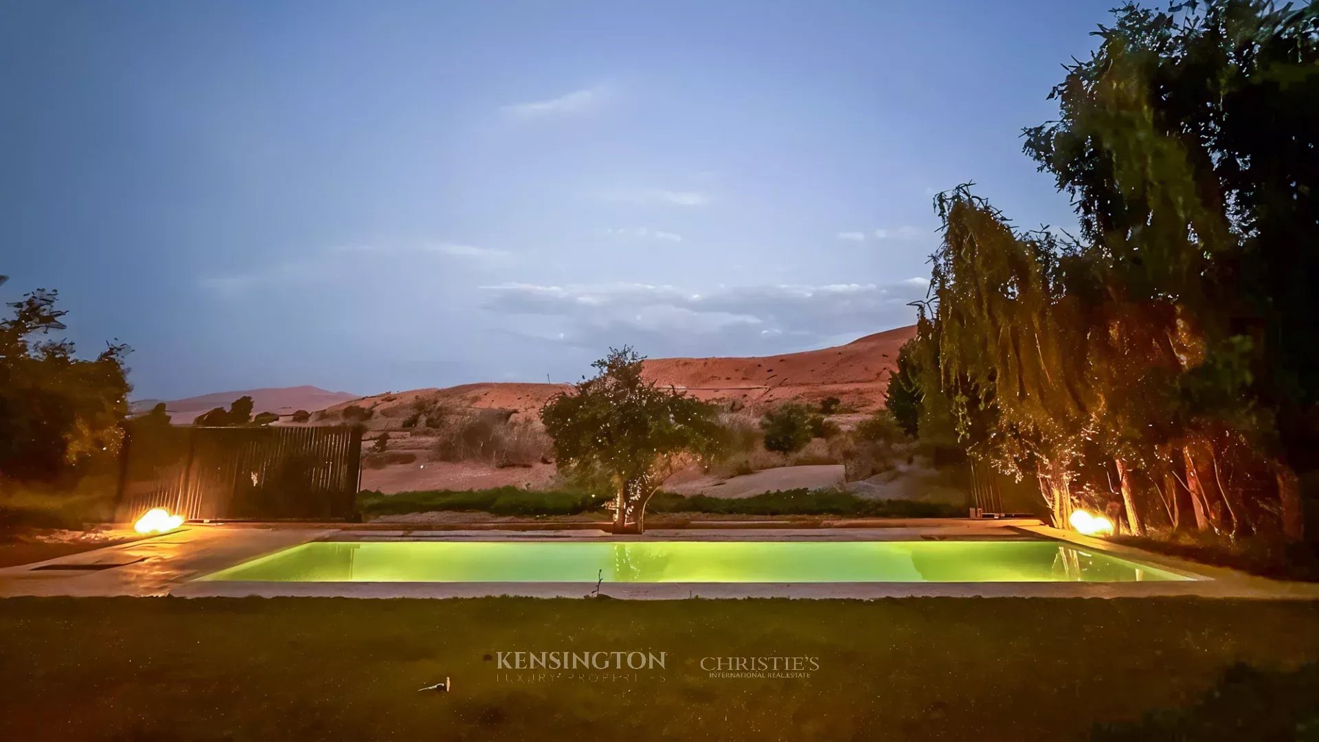 Lake Villa in Marrakech, Morocco