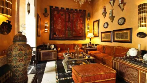 Palace Annoujoum in Fez, Morocco