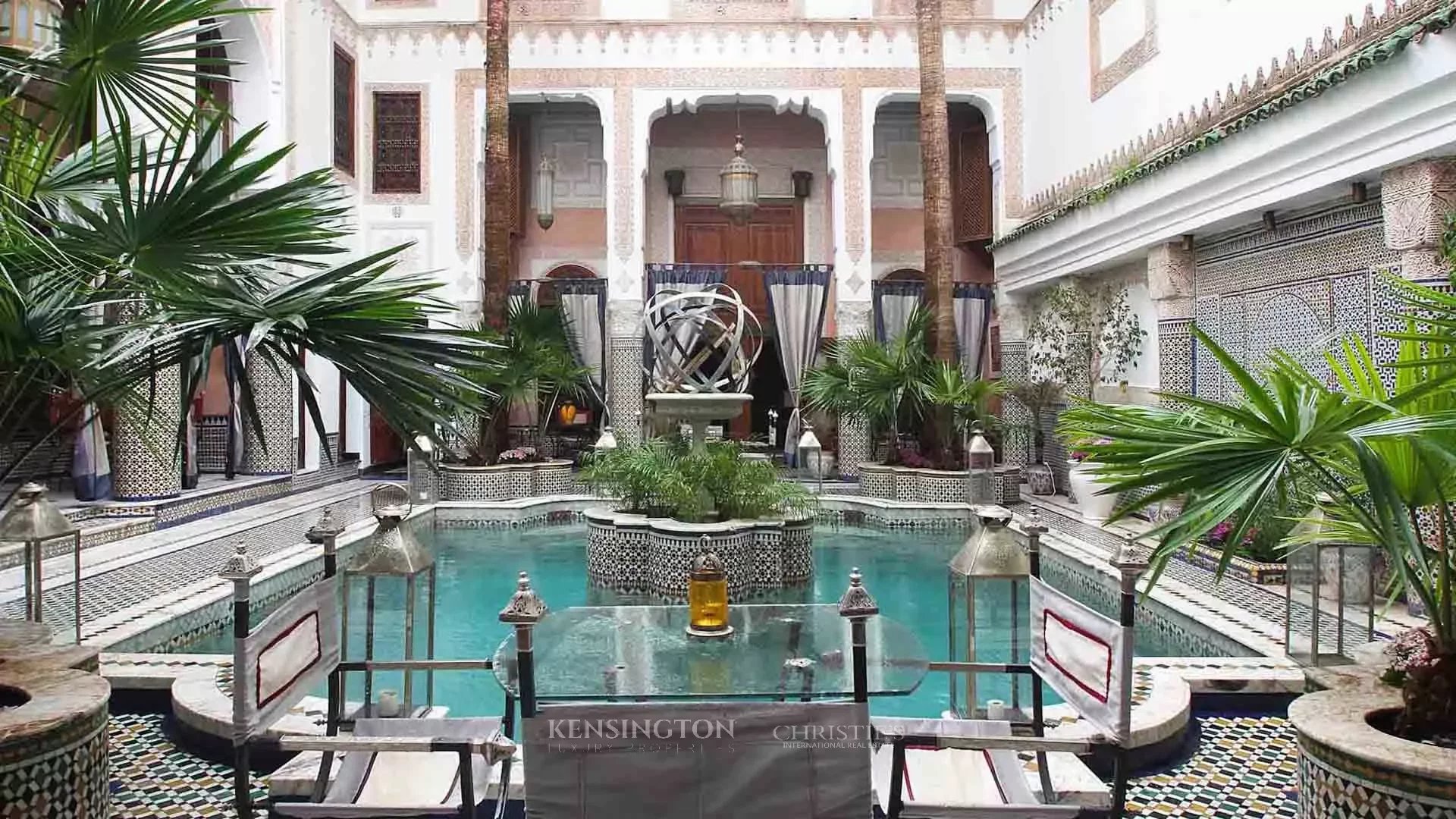 Palace Annoujoum in Fez, Morocco