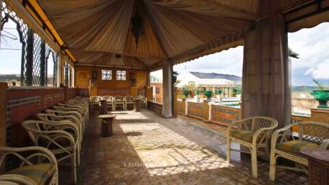 Palace Annoujoum in Fez, Morocco