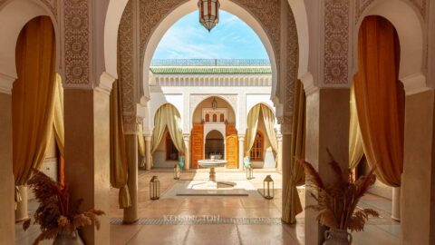 Palais Zar in Marrakech, Morocco