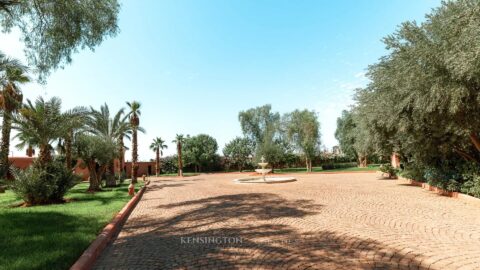 Palais Zar in Marrakech, Morocco
