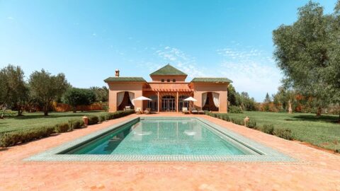 Palais Zar in Marrakech, Morocco