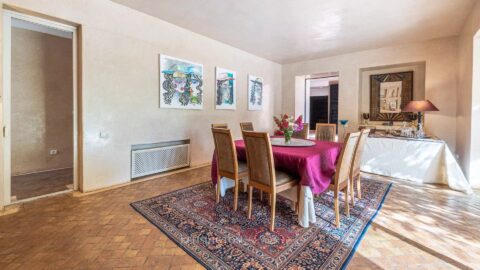 Villa Garden in Marrakech, Morocco