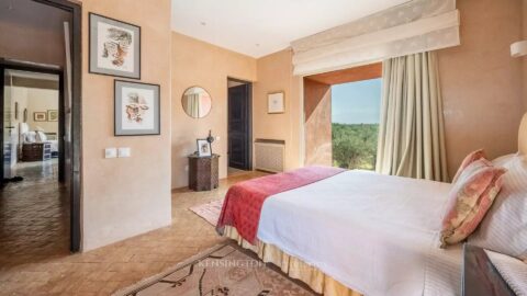 Villa Garden in Marrakech, Morocco