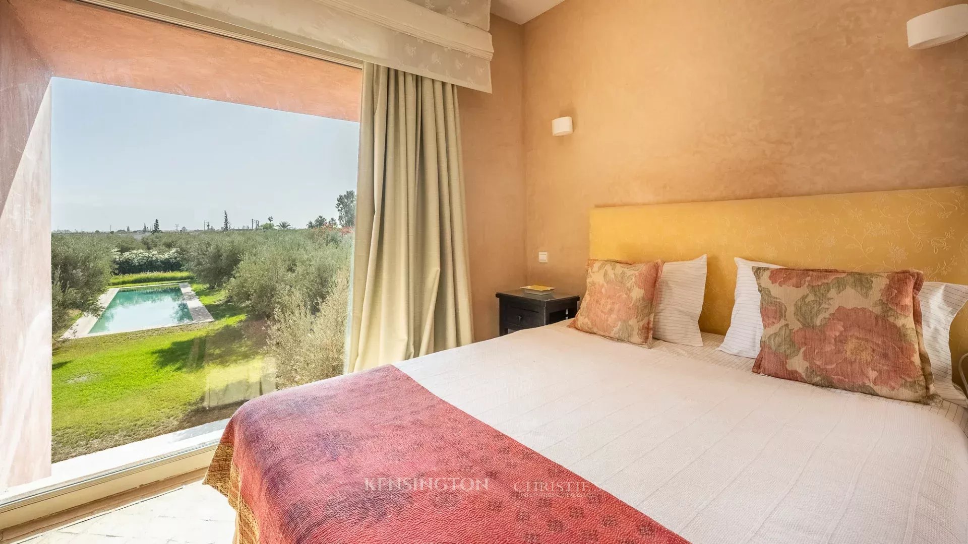 Villa Garden in Marrakech, Morocco