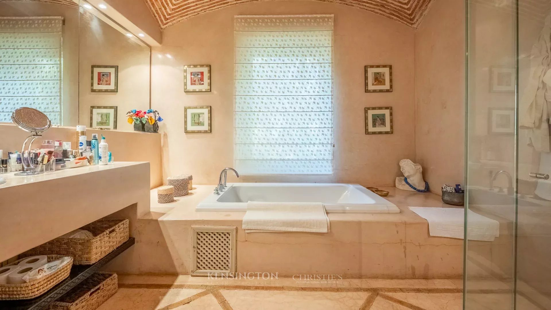 Villa Garden in Marrakech, Morocco