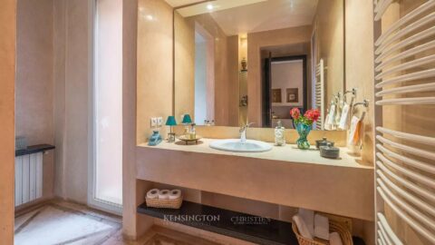 Villa Garden in Marrakech, Morocco