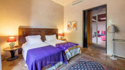 Villa Garden in Marrakech, Morocco