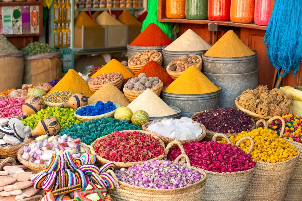 10 reasons why Morocco should be your holiday destination 2024 6 Spices in Moroccan market